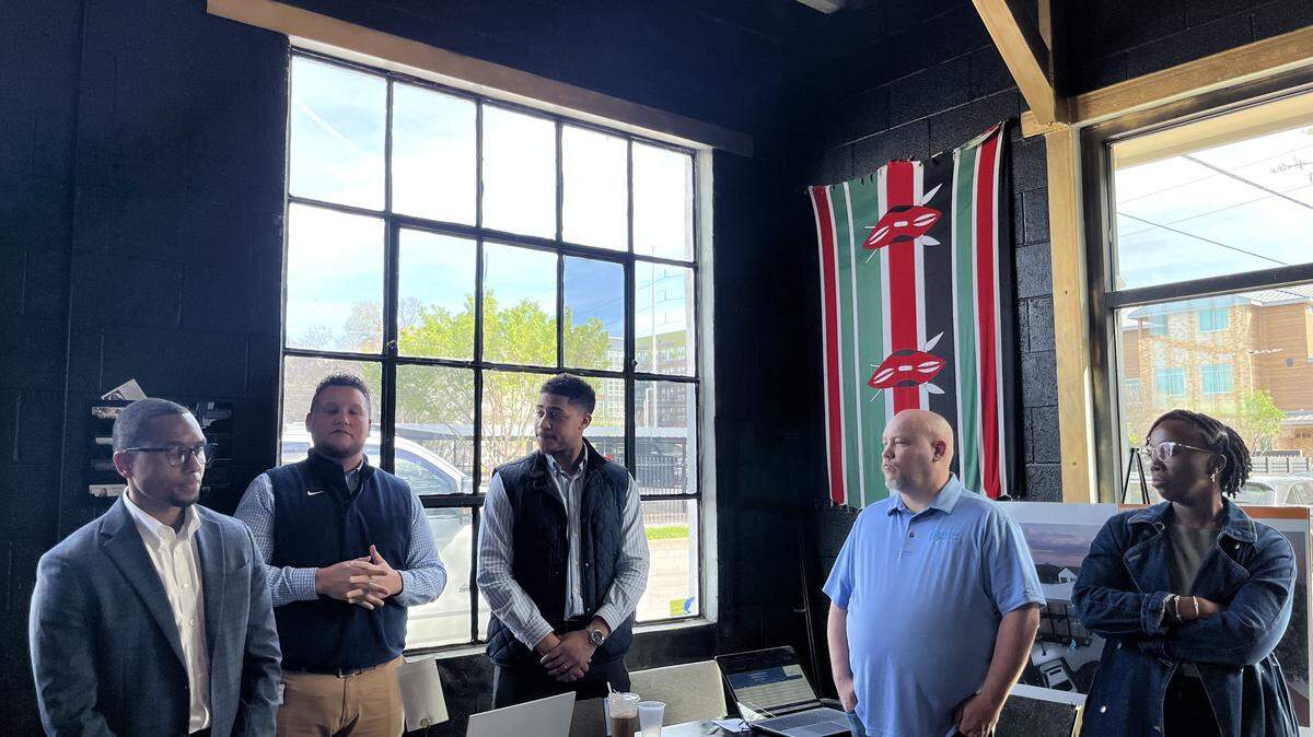 On Wednesday, Royal Capital met with local businesses as the bidding process begins ahead of construction to hold “community office hours.”