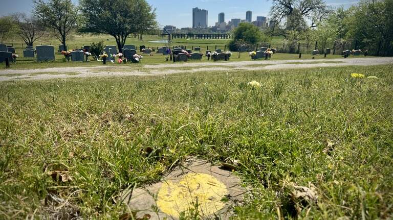 Her bones were unearthed in downtown Fort Worth. There may be others