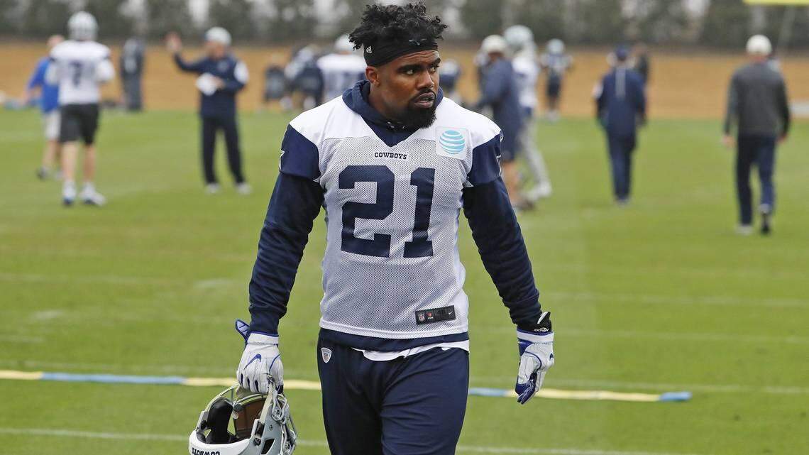 Cowboys running back Ezekiel Elliott says he plans on having a good year in 2018.