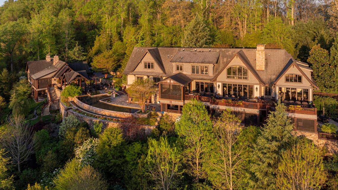 Exterior of the home