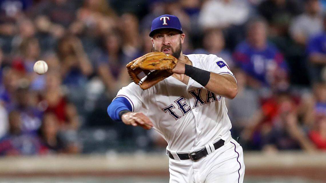 Joey Gallo played third base in the minors and much of last season, but has developed a fondness for other positions.