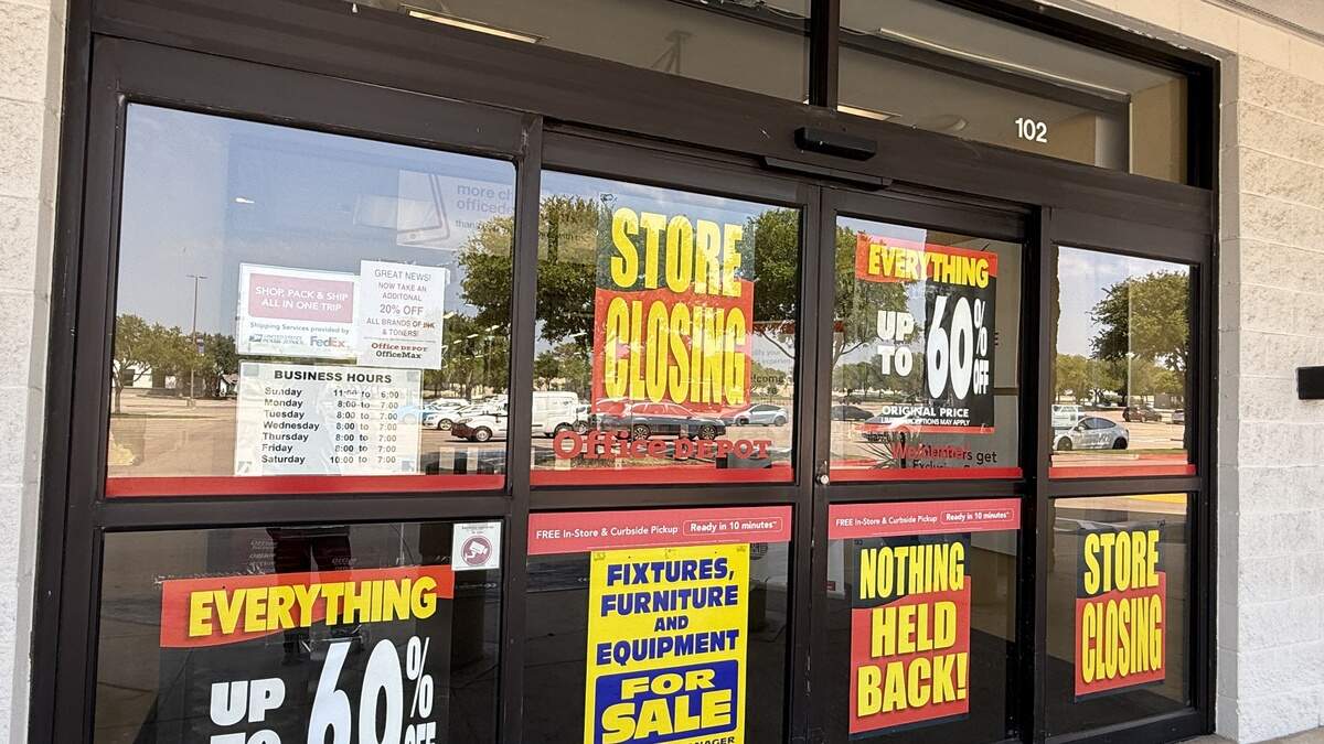 Need school supplies? These local Office Depot locations are having closing sale...