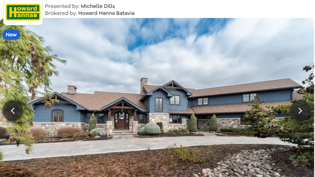 The exterior of the home is unsuspecting