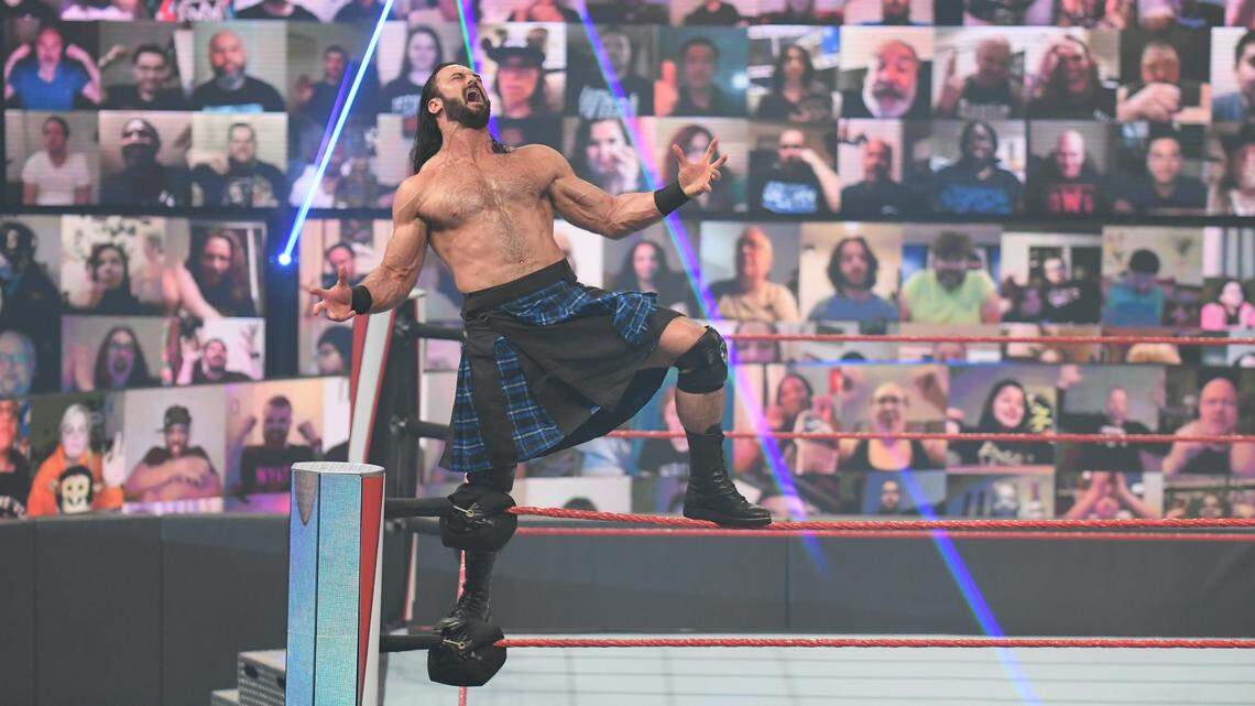 Wrestling star Drew McIntyre is coming to Fort Worth for WWE’s “Money In The Bank” show on Sunday, July 18. It will be the WWE’s second event to feature fans since the pandemic started last year.