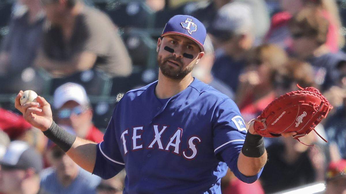 Joey Gallo was a first baseman to start the season but has played in the outfield throughout the second half.