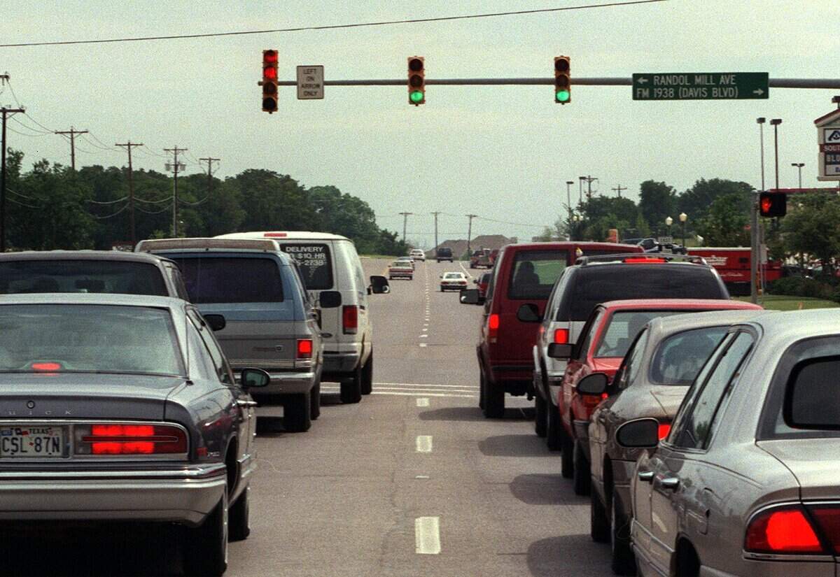 May 29, 1999: Intersection of Davis Boulevard and FM 1709 in Southlake.