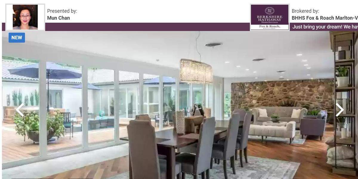 Dining area