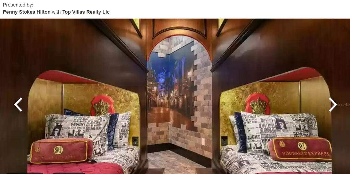 Harry Potter themed room