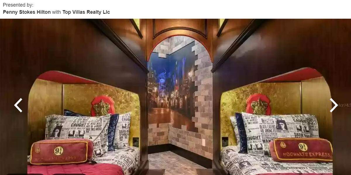 Harry Potter themed room