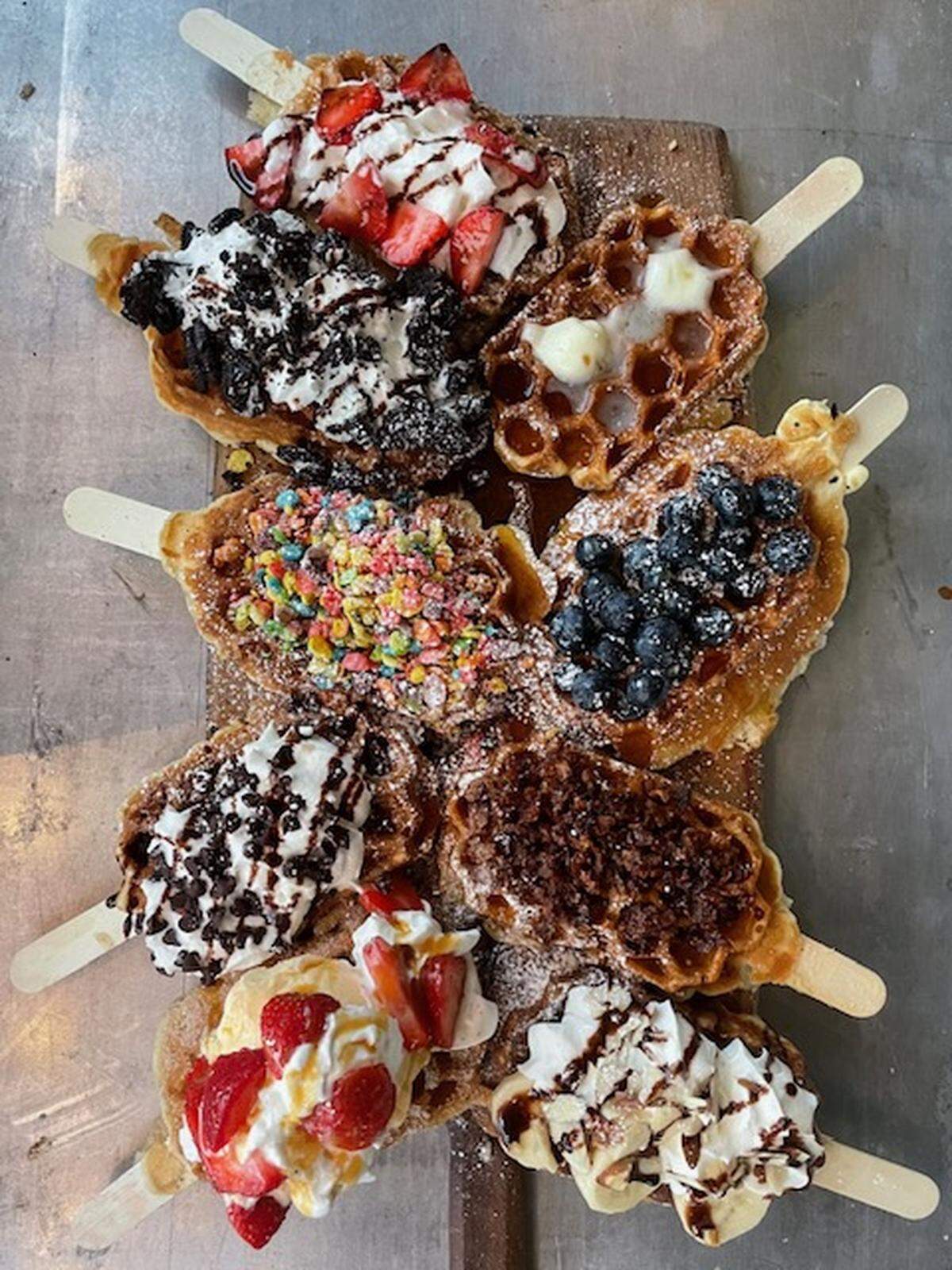 Mama Lama Sweets serves up a unique take on waffle pops