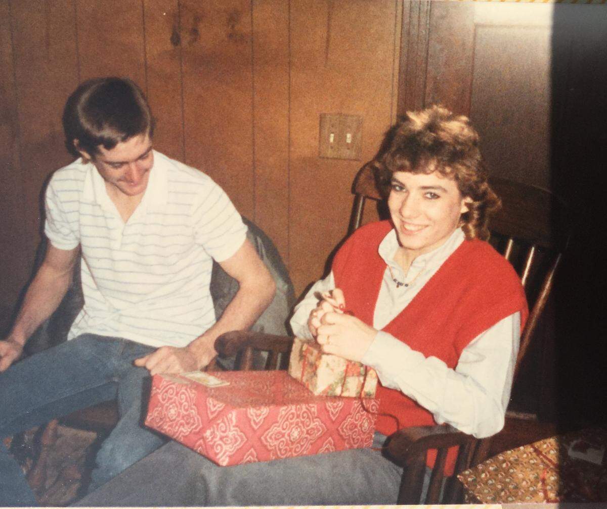 Tim Maxwell, left, with his girlfriend, Teresa Branch.
