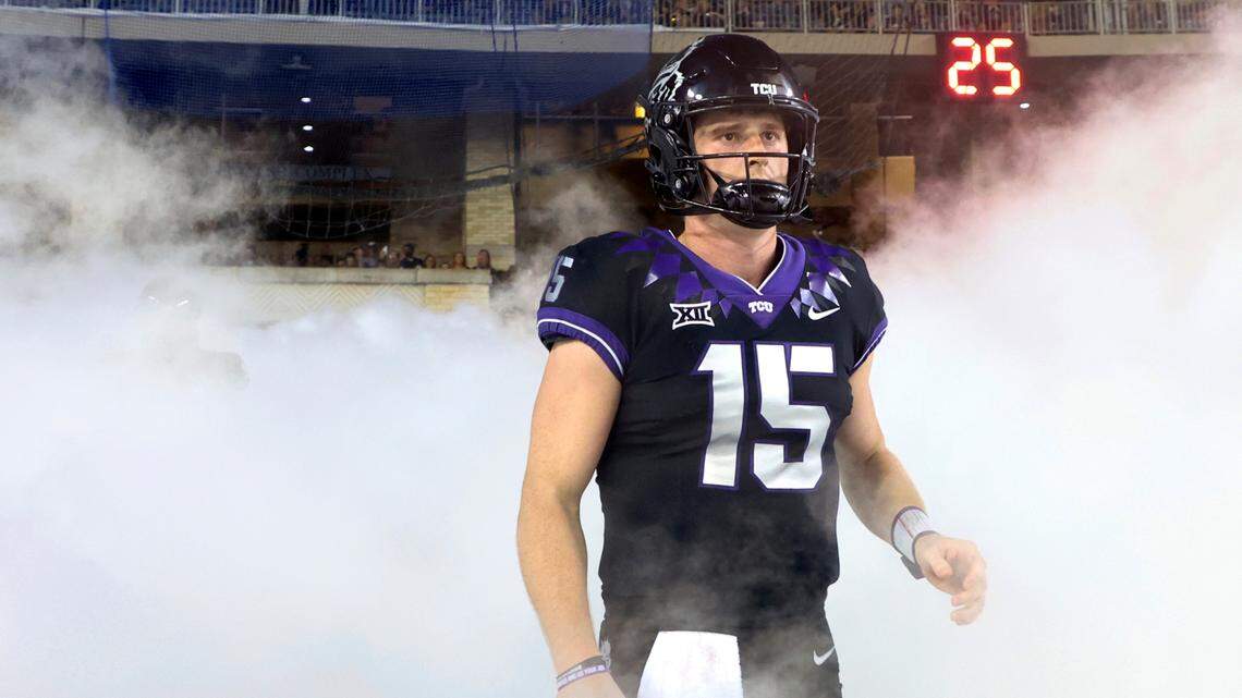 The postseason awards keep coming for TCU quarterback Max Duggan who was honored with the Davey O’Brien Award on Thursday.