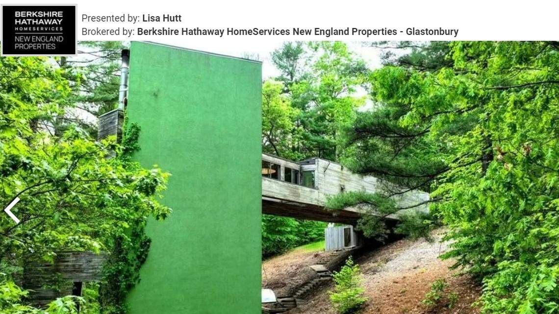 Exterior of the mystical home