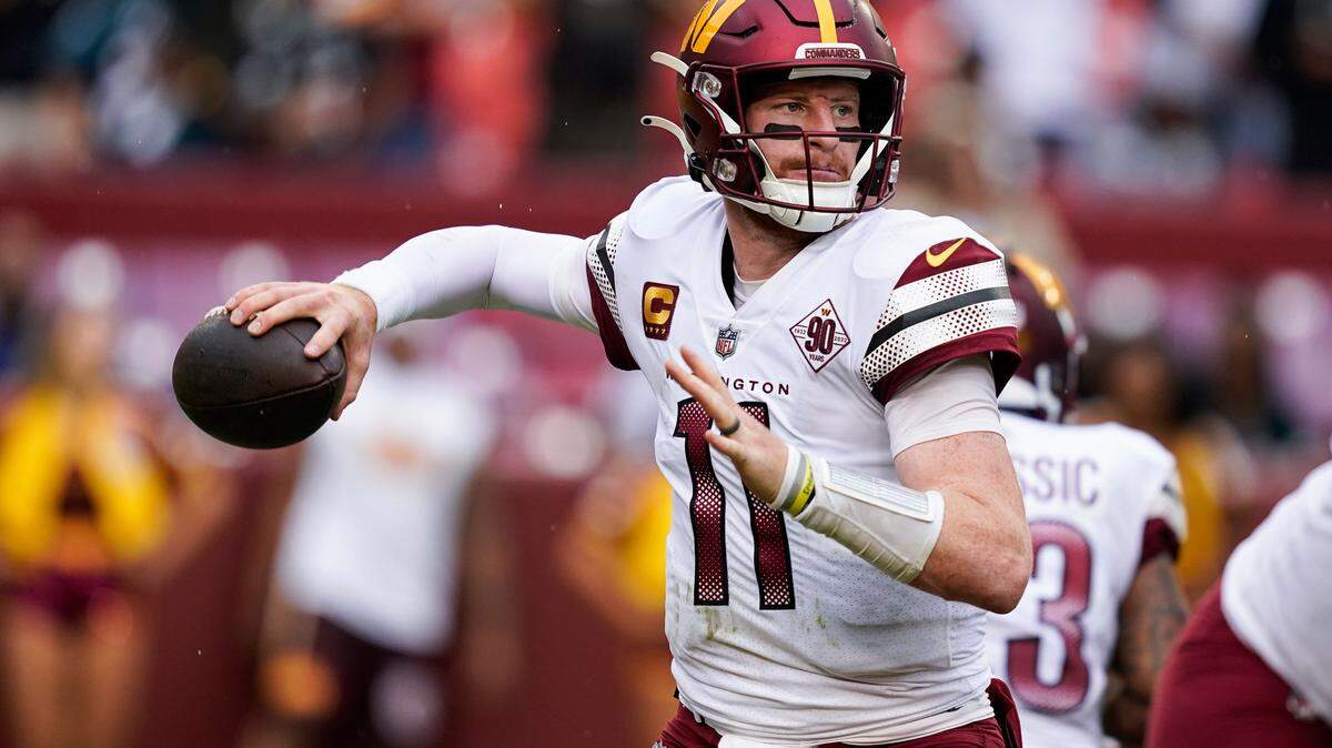 The Dallas Cowboys’ defensie will likely put a lot of pressure on Washington Commanders quarterback Carson Wentz on Sunday.