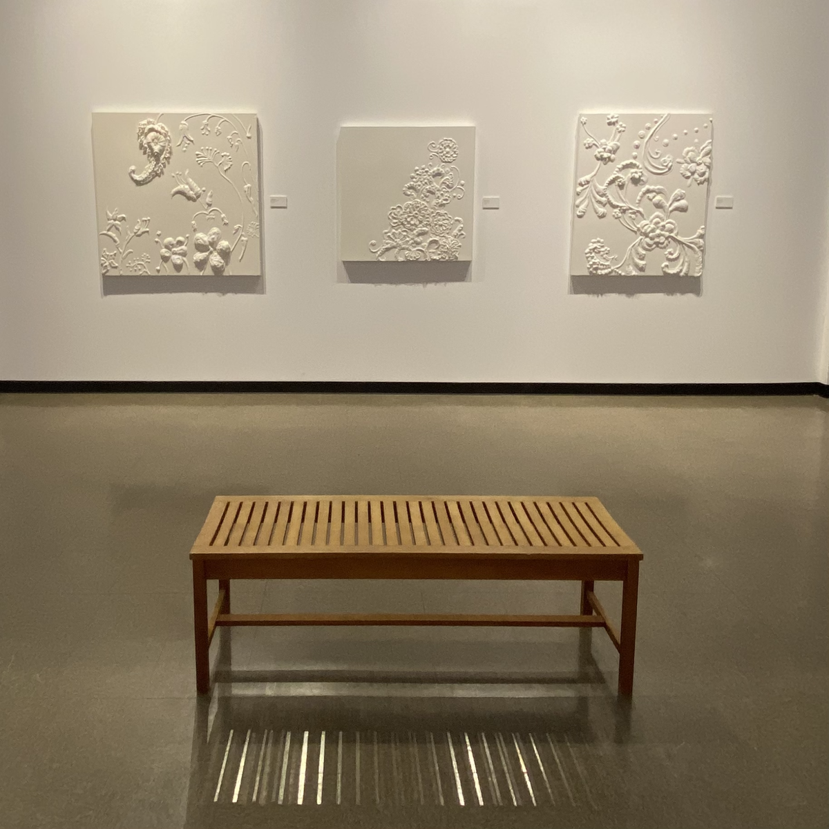 The Quaintrelle exhibit by Portland-based artist Eugenia Pardue is now showing in the Arlington Musuem of Art.