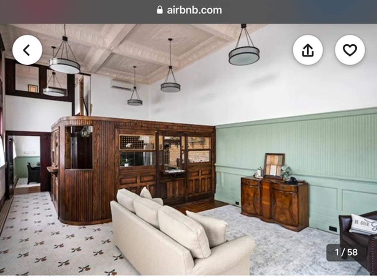 Bank interior