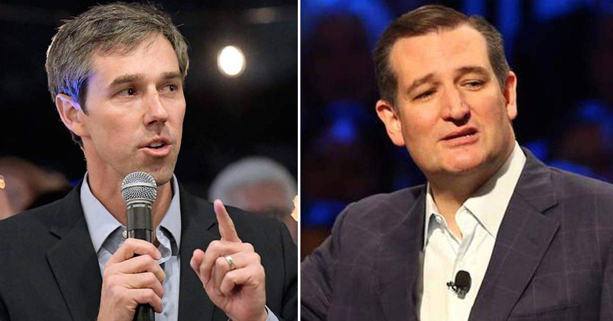U.S. Rep. Beto O’Rourke, D-El Paso, and U.S. Sen. Ted Cruz, R-Houston.