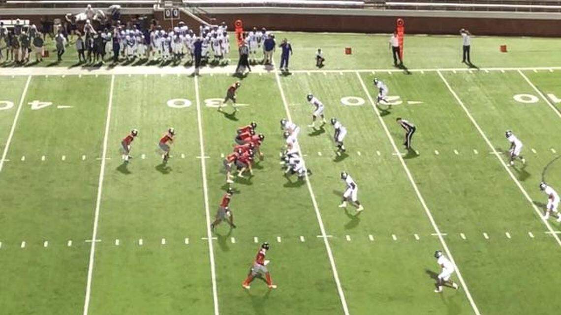 Crowley vs. Mansfield Legacy football game on Sept. 6, 2018.