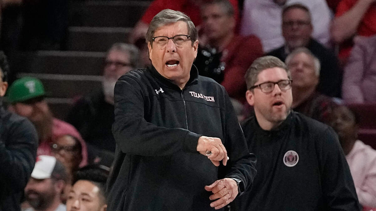 Texas Tech coach Mark Adams has been suspended by the school for “inappropriate, unacceptable, and racially insensitive comment.”