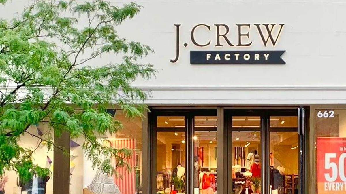 J.Crew Factory storefront.