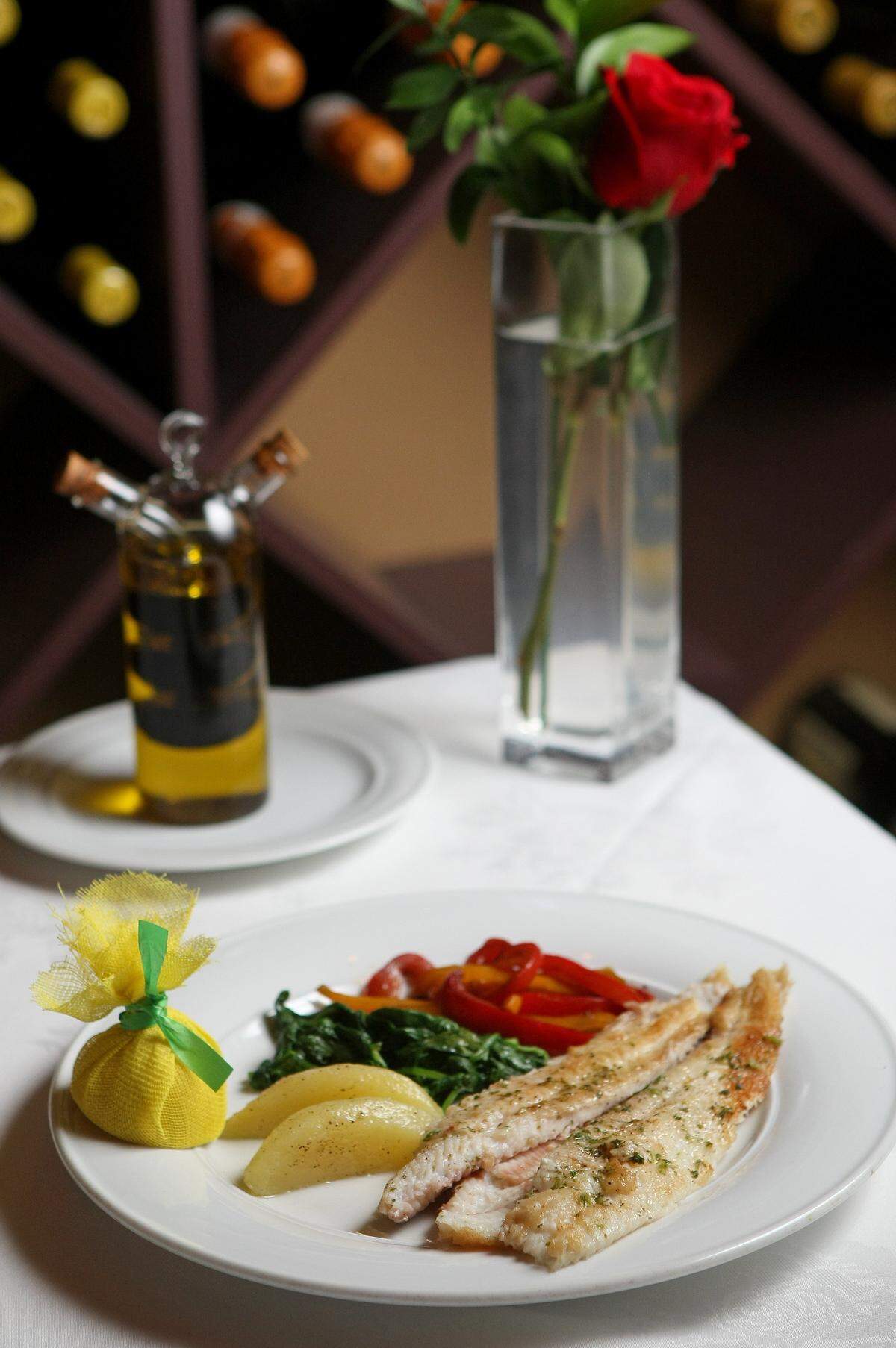 Dover Sole at La Piazza in Fort Worth.