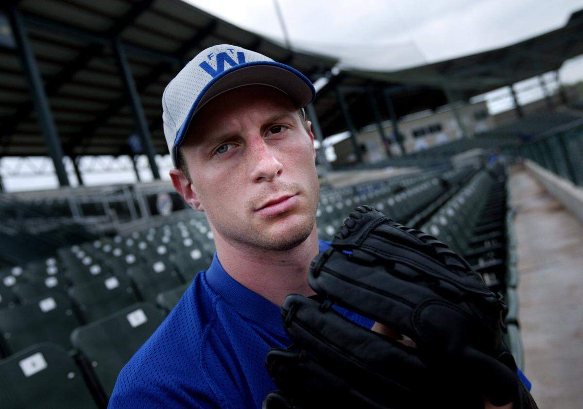 Fort Worth Cats’ pitcher Max Scherzer is expected to lead the team this season with his pitching. (Fort Worth Star-Telegram/Tom Pennington)
