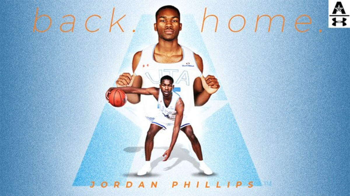 Grace Prep’s Jordan Phillips transfers to UTA after spending his first semester with Arkansas.