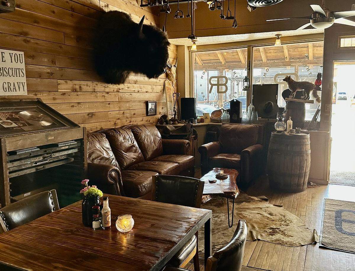The comfy, llving-room bar at the Brand Room in Fort Worth as seen Oct. 19, 2023.