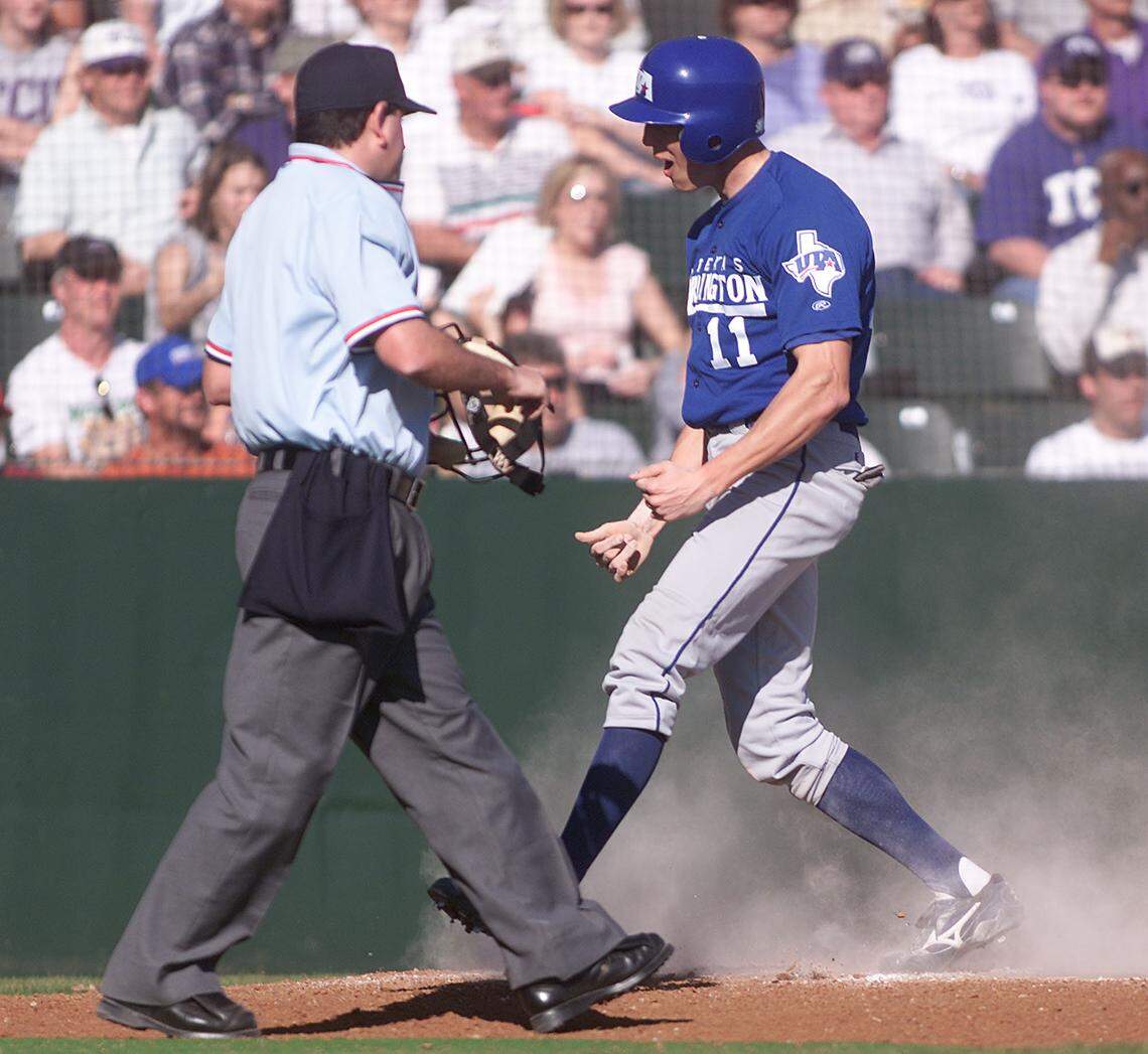 Hunter Pence and UTA spoiled TCU’s first game at Lupton Stadium in 2003 with a 5-3 victory.