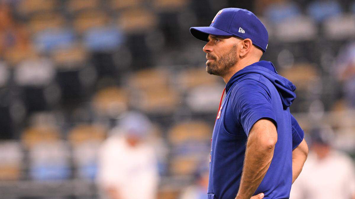 The Texas Rangers fired manager Chris Woodward on Monday.