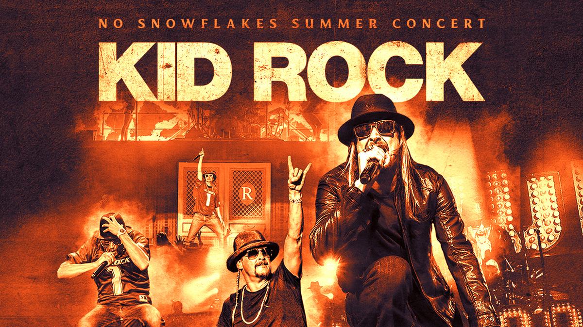 Kid Rock is bringing his ‘No Snowflakes Summer Concert’ series to Fort Worth’s Dickies Arena in June.