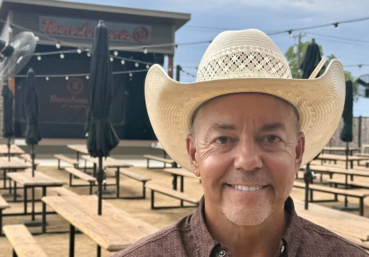 Denton County restaurateur Marty Bryan has added a patio and concert stage to the former Ranchman’s Cafe (the “Ponder Steak House”), now Ranchman’s by Marty B in Ponder, Texas, as seen July 5, 2026.