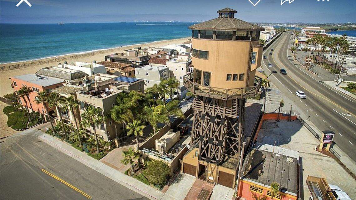 The historic California landmark can be yours.