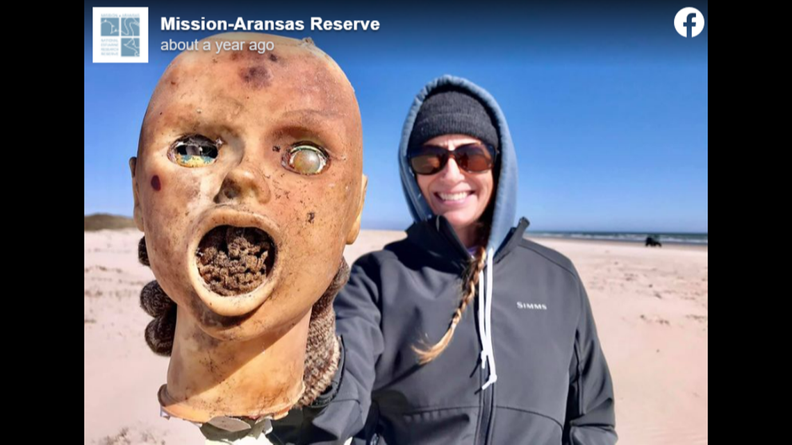 Since Jace Tunnell started keeping track of the dolls, at least 30 have been collected along the Reserve’s survey area.