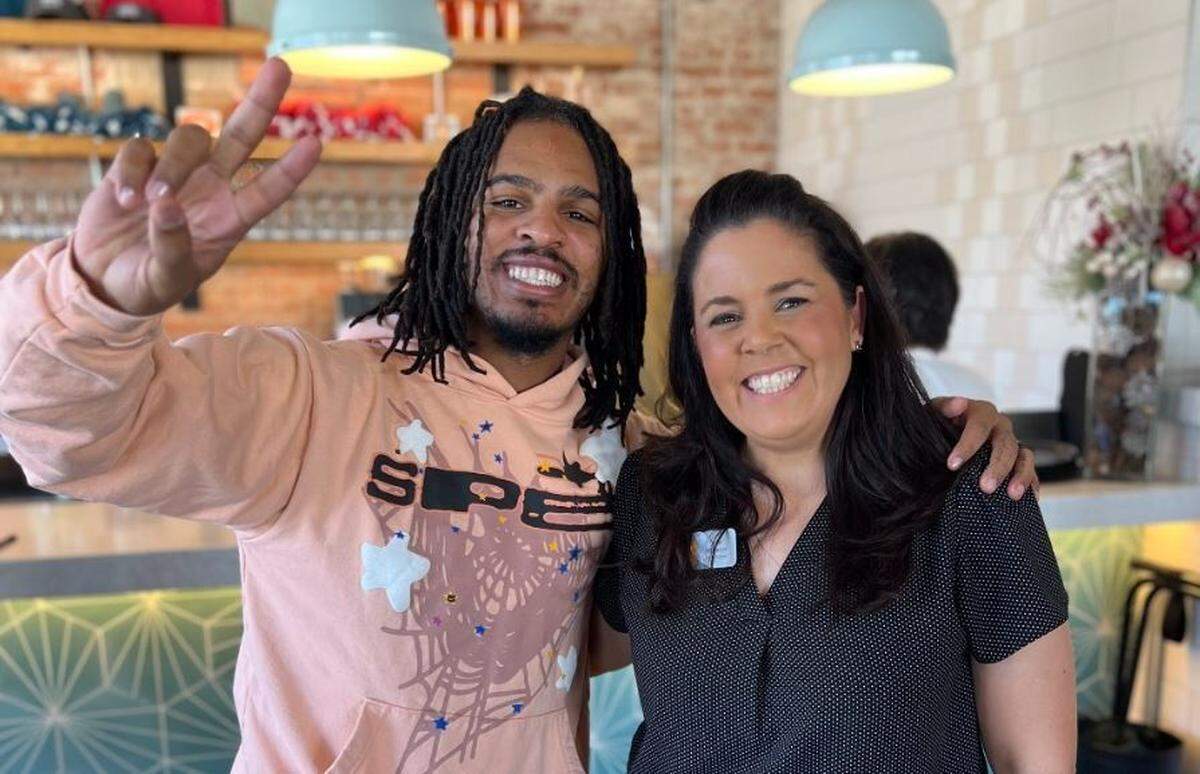 Keith Lee mania finally made it west to Fort Worth, where he brought his family to&nbsp;Taste Community Restaurant where his question were answered by Julie Williams, wife of Taste Project founder Jeff Williams.