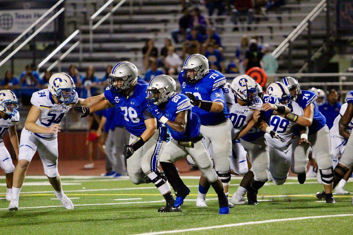 Corsicana and Burleson Centennial kicked off the season, Friday Aug. 30, 2019 at Burleson ISD Stadium.