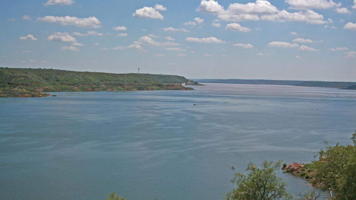 Lake Meredith in Texas.