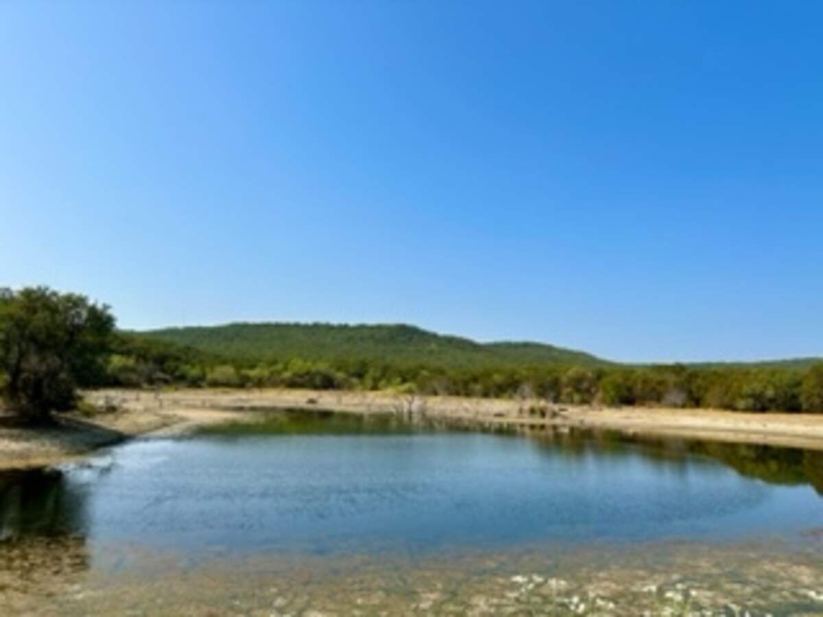 There are seven ponds on the property. 