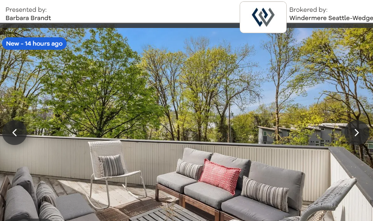 Deck area
