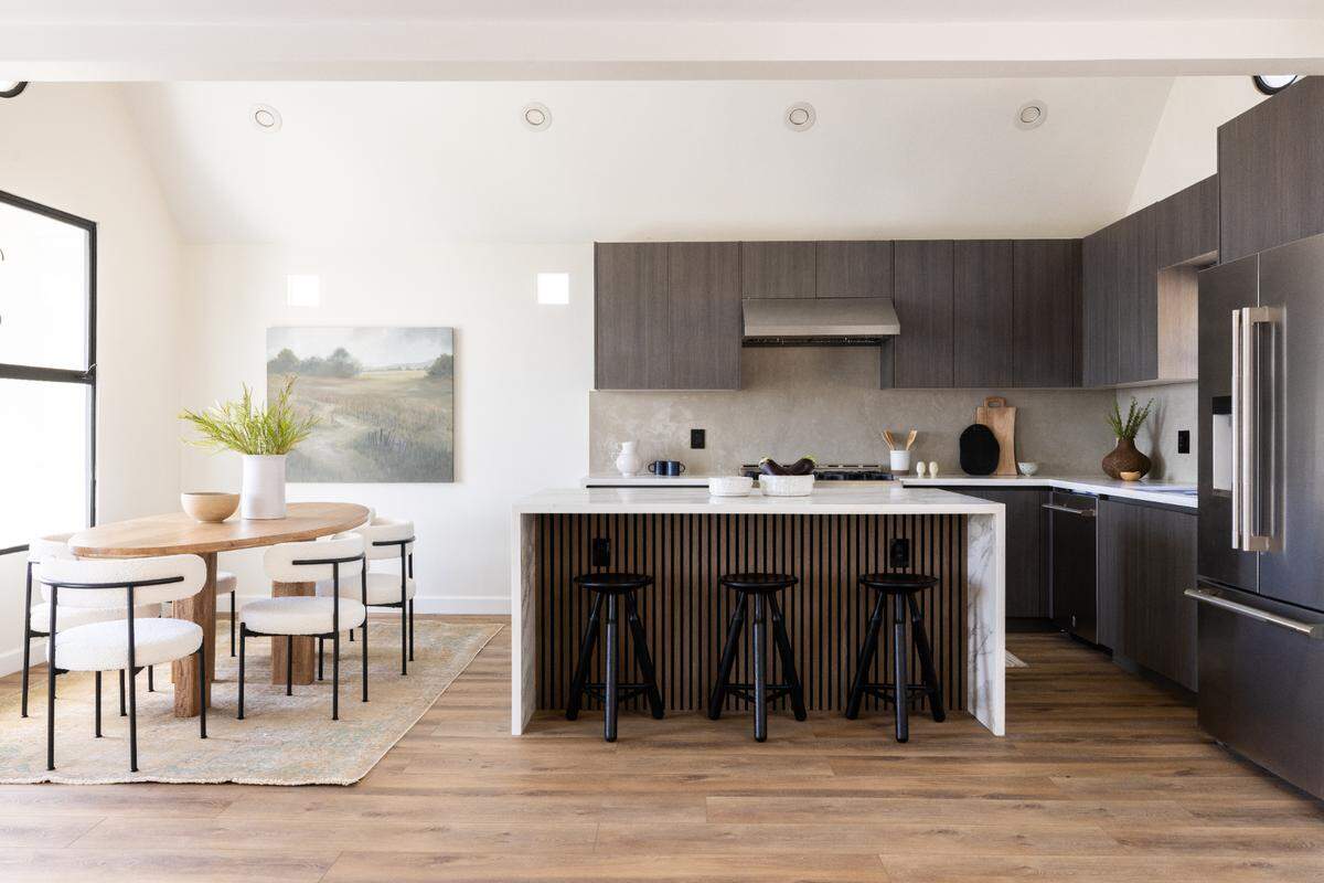 Kitchen and dining room