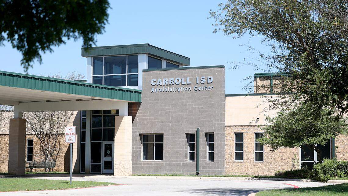 The Southlake Carroll schools administration building