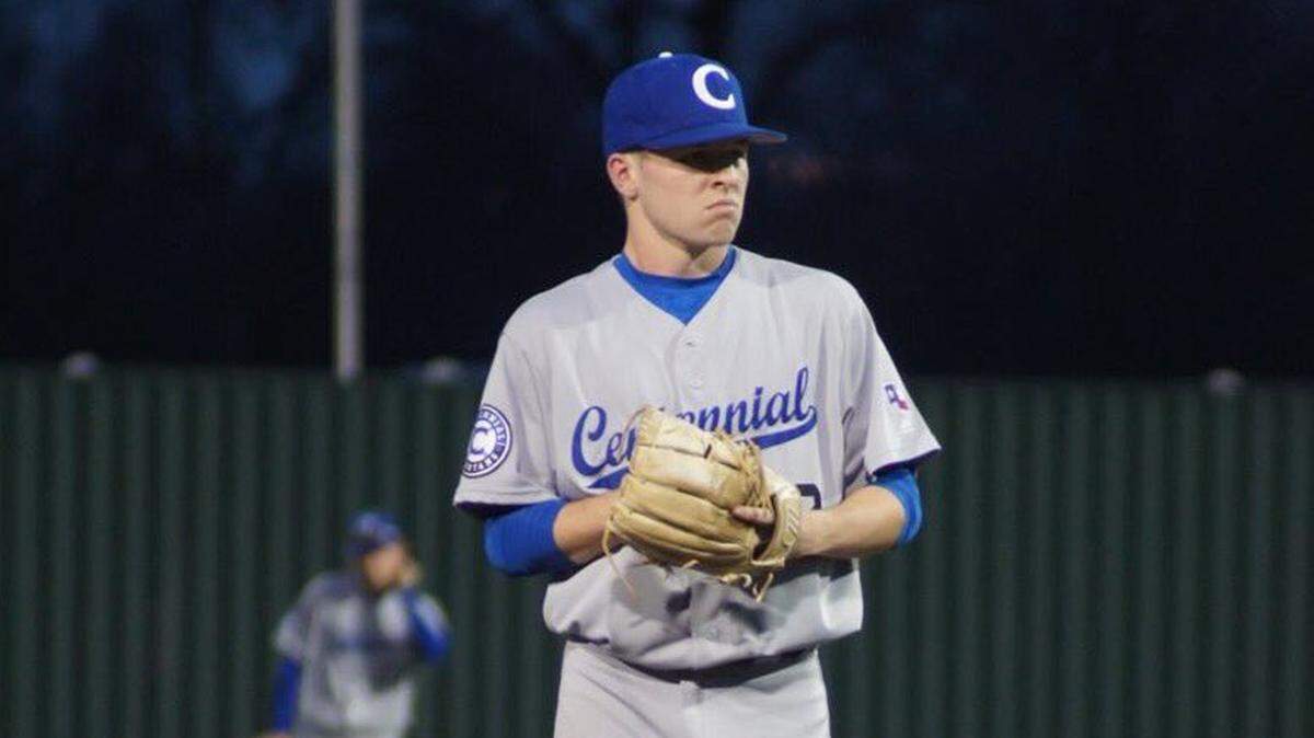 Burleson Centennial senior pitcher Jacob Meador