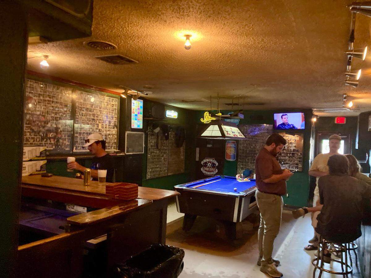 The pool table was a staple of The Pub, the bar on TCU’s campus which recently closed.