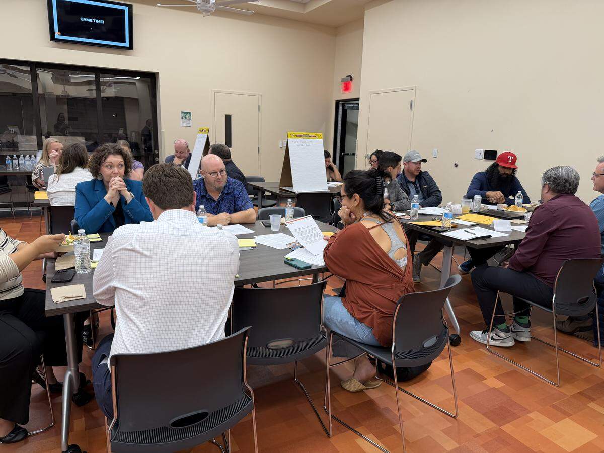 Fort Worth-area educators gathered for an interactive workshop held by Raise Your Hand Texas on Tuesday night at the Betsy Price Community Center.