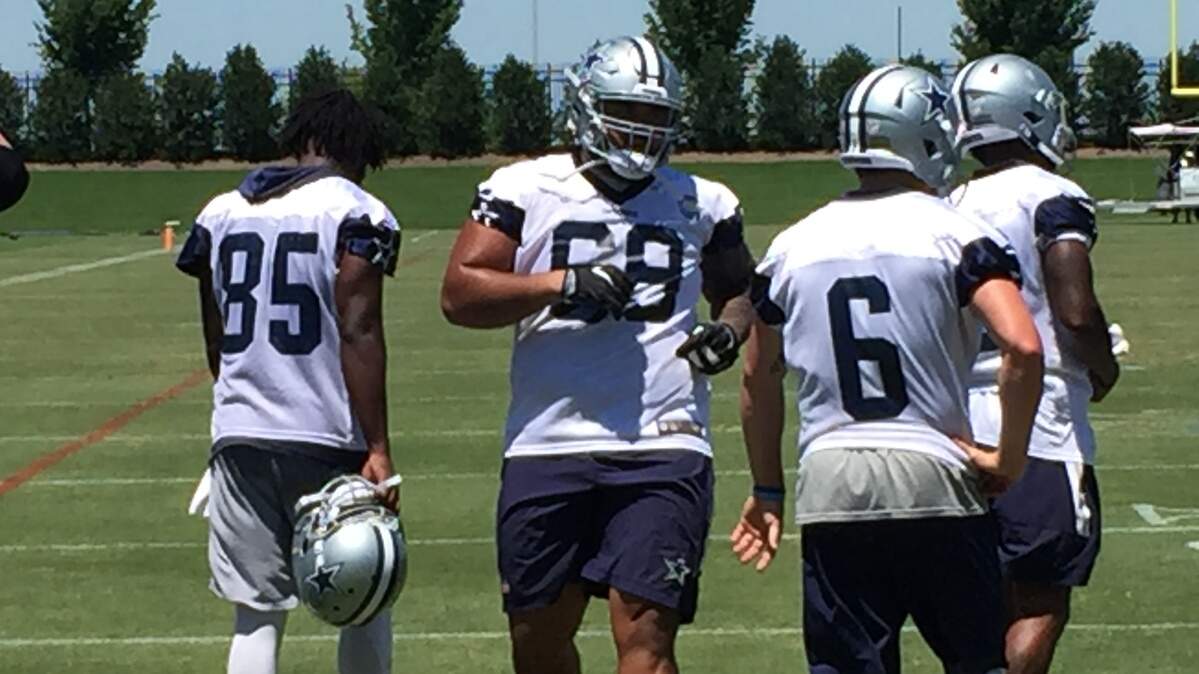 Dallas Cowboys lineman Damien Mama has no issues being called a “mama’s boy.”