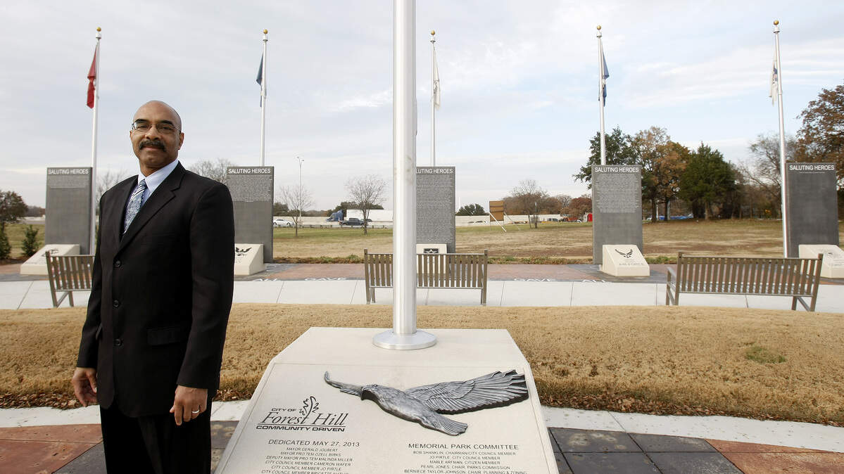 Forest Hill Mayor Gerald Joubert is photographed at Memorial Park in Forest Hill on Thursday, December 12, 2013.