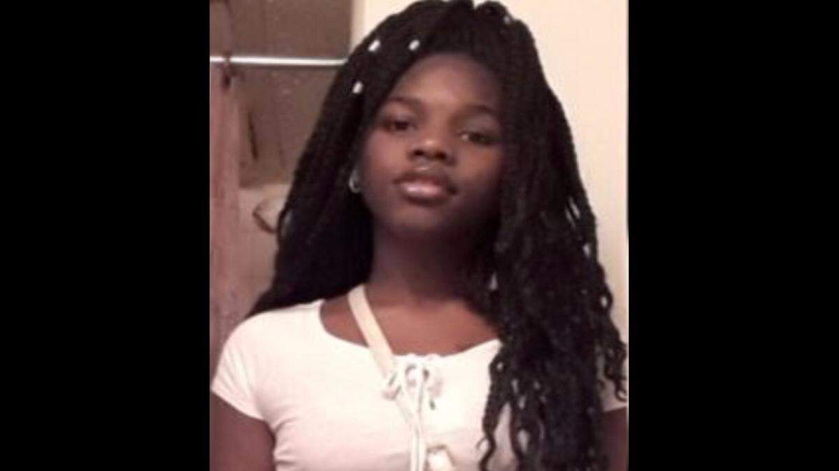 Tia Russell, 15, was last seen on foot in the 7200 block of Marvin D. Love Freeway.