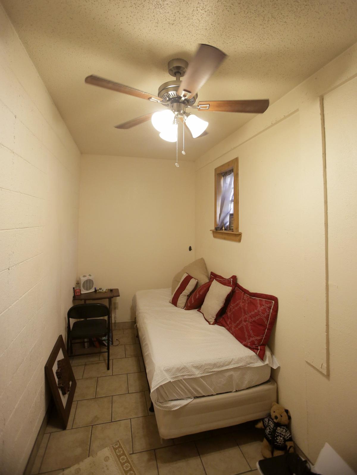 A single bedroom at Khadijah’s House in Fort Worth, Texas on Wednesday, Aug. 15, 2018.