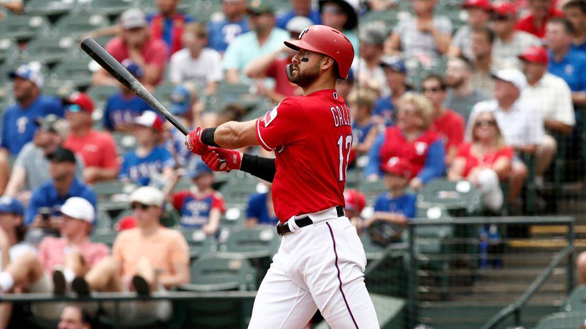 Joey Gallo knocked two more balls out Wednesday, giving him 31 homers on the season, five on the homestand and nine since the All-Star break.