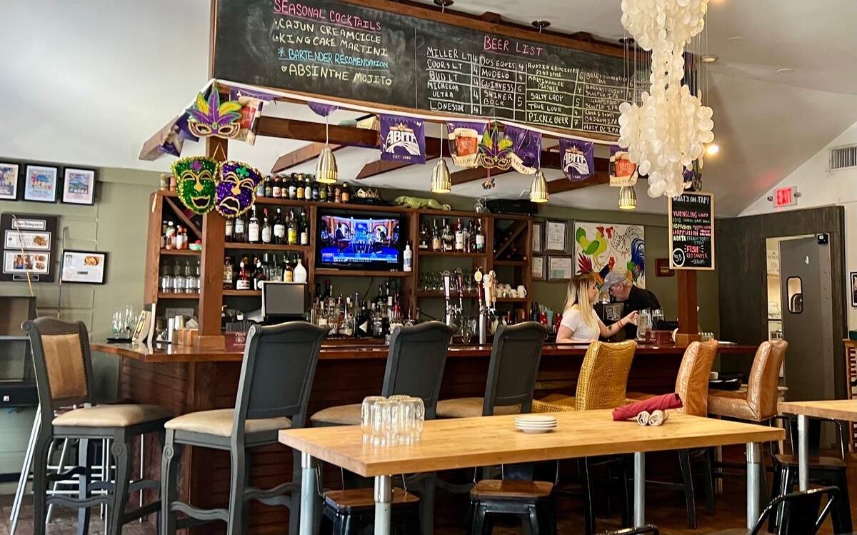 Tributary Cafe in Fort Worth, a small, homespun Cajun-Creole cafe and bar, Feb. 15, 2023.